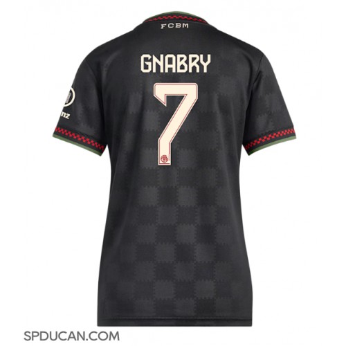 Zenski Nogometni Dres Bayern Munich Serge Gnabry #7 Rezervni 2025-26 Kratak Rukav